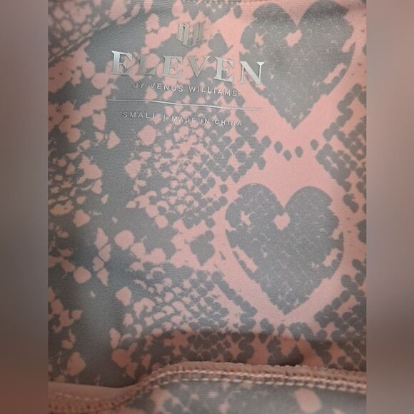 Eleven by Venus Williams Pink & Grey Heart Mystic Snake Compression Legg… - Picture 3 of 8